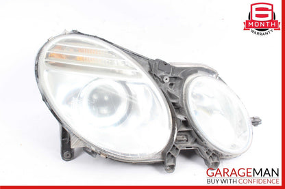 07-09 Mercedes W211 E350 Front Right Side Headlight Head Light Lamp Halogen OEM