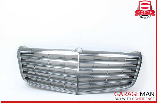 07-09 Mercedes W211 E350 E500 Front Center Bumper Grill Grille Trim Cover Panel