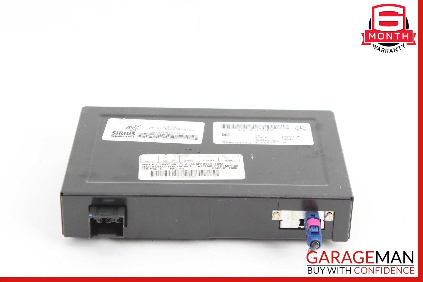 03-09 Mercedes W211 E350 SLK350 Sirius Satellite Radio Receiver Module Unit OEM