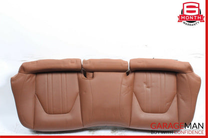 14-17 Maserati Ghibli Rear Bench Lower Bottom Seat Cushion Cover Leather Brown