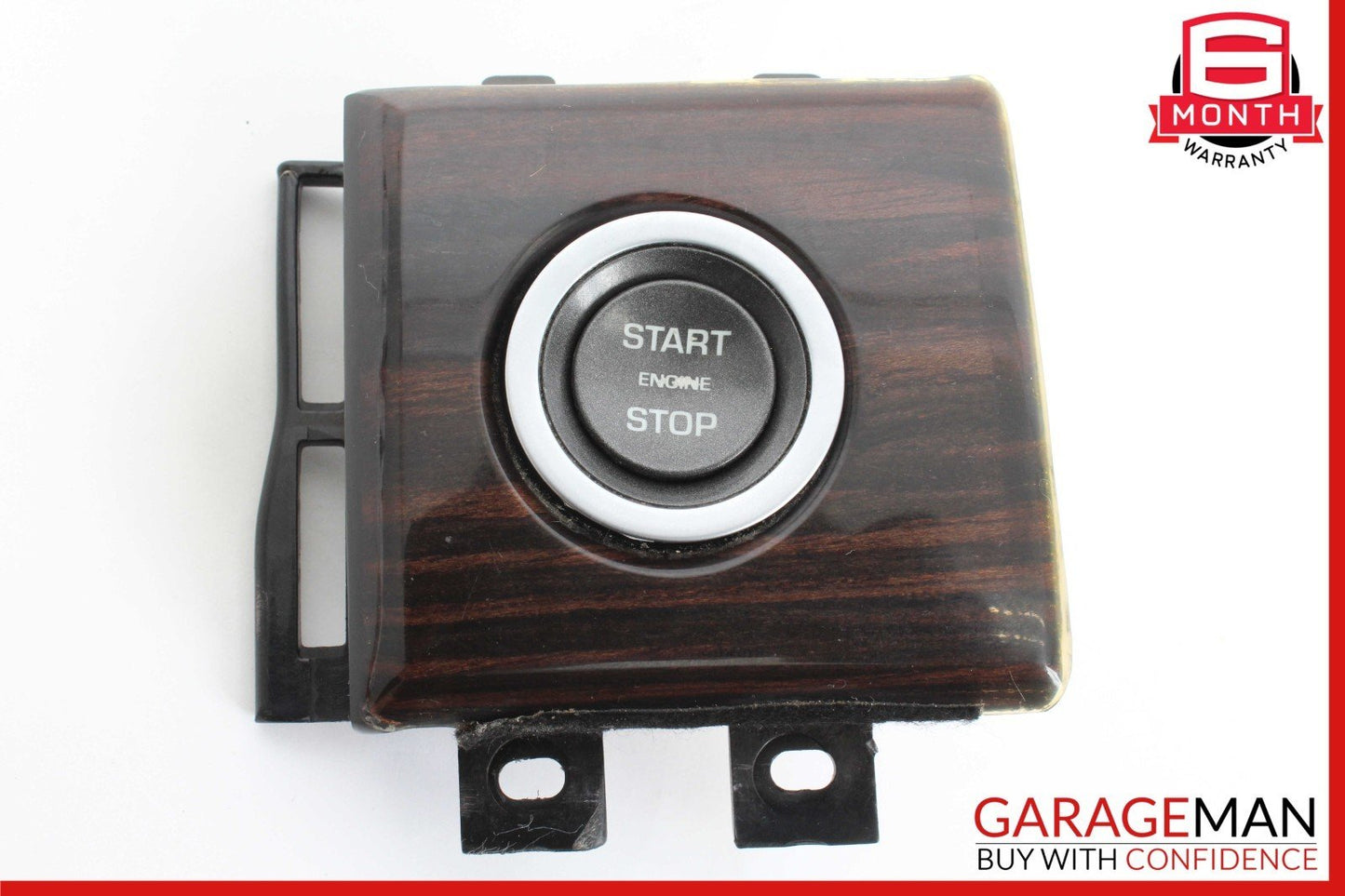 12-17 Range Rover Evoque Engine Start Stop Button Control Switch w/ Wood Trim