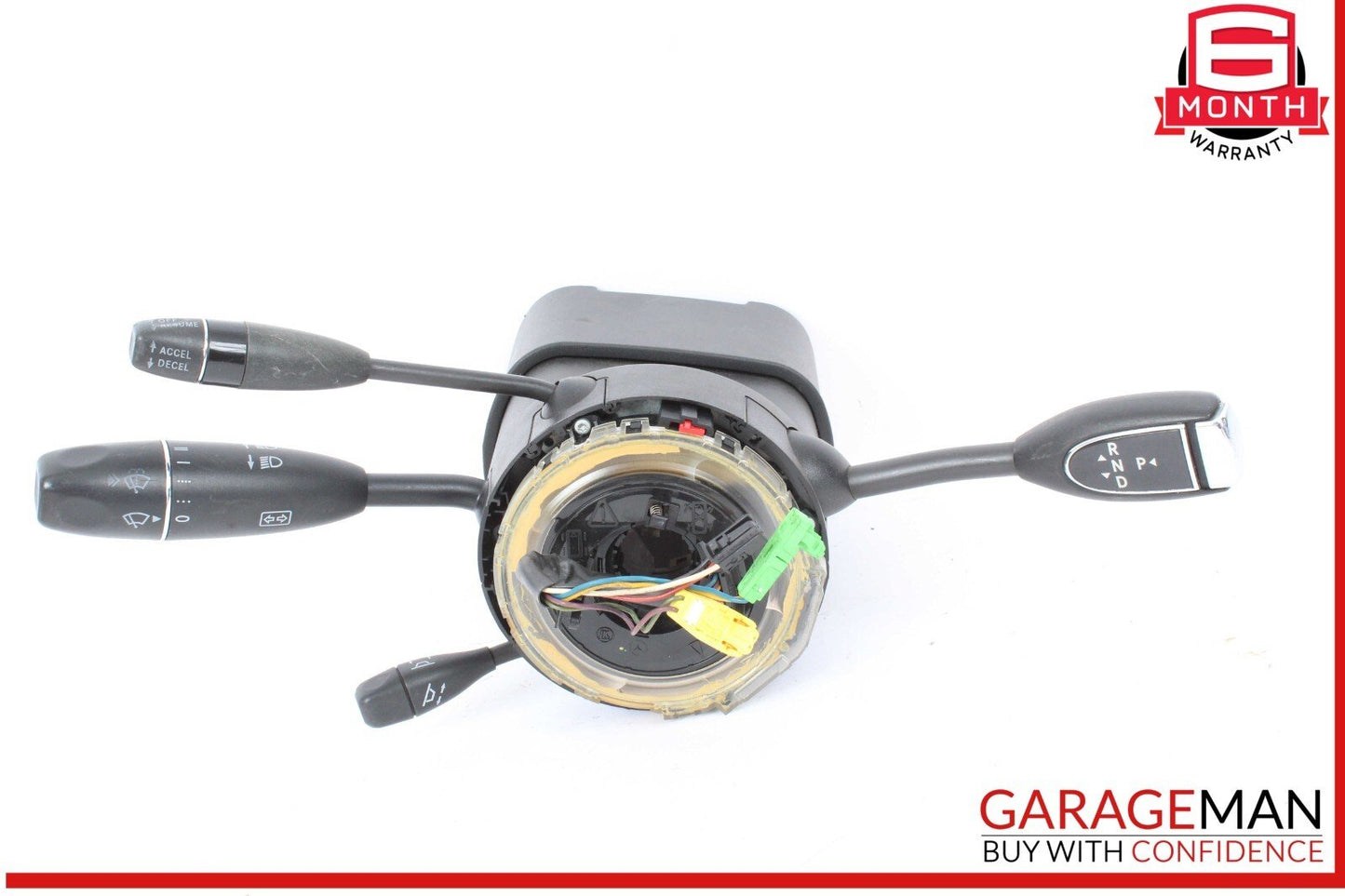 07-10 Mercedes W221 S550 Steering Column Combination Switch Assembly Black OEM