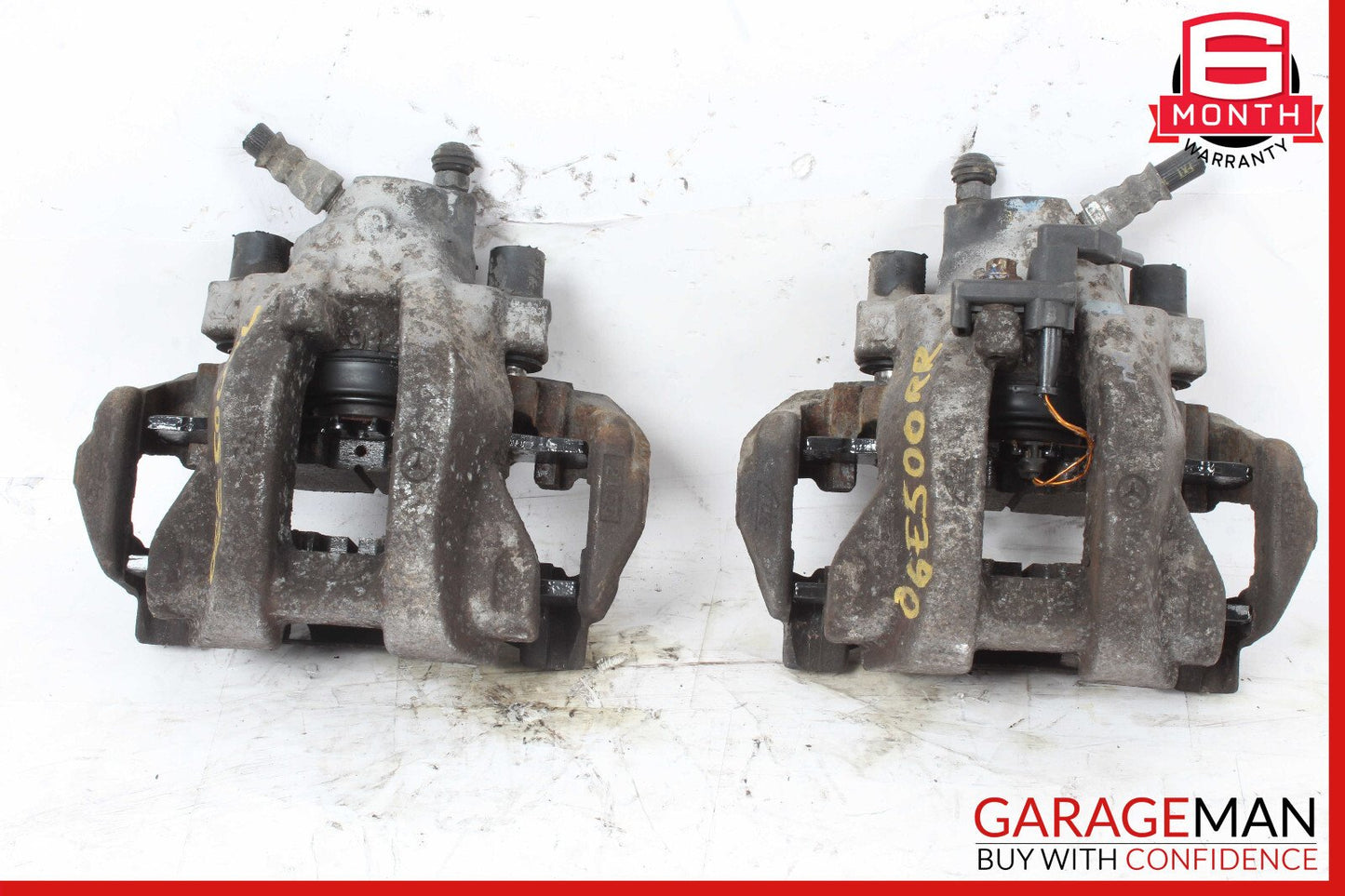 03-11 Mercedes W211 E500 CLS550 E550 Rear Brake Calipers Left and Right Set OEM