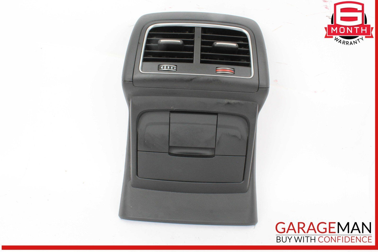 14-17 Audi SQ5 Rear Center Console AC A/C Air Conditioning Air Vent Trim OEM