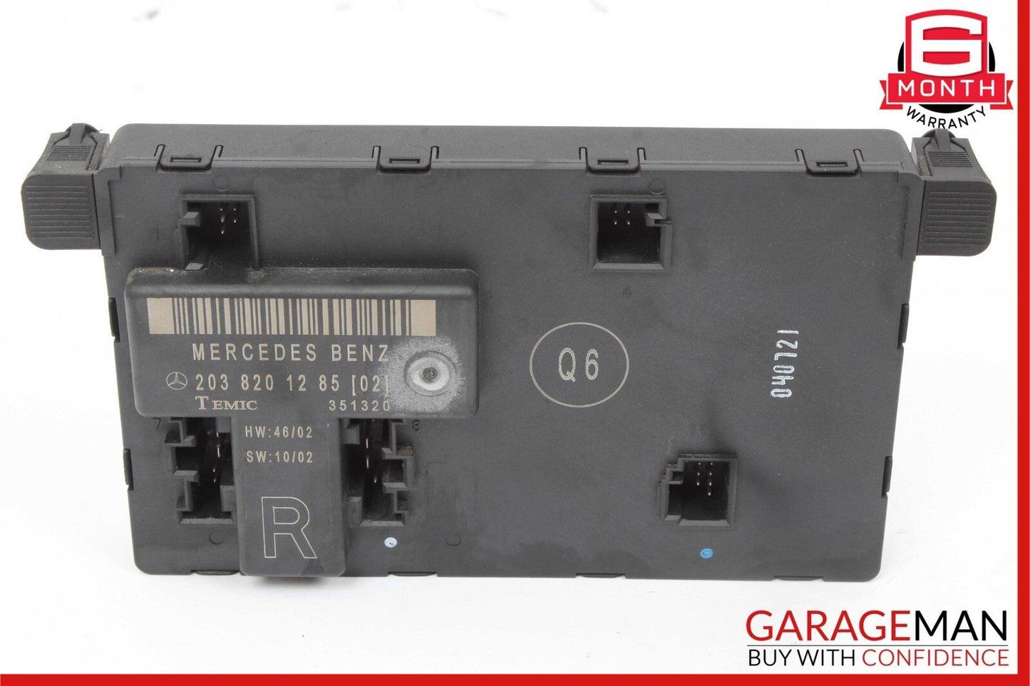 01-07 Mercedes W203 C230 C320 Front Right Side Door Computer Control Module OEM