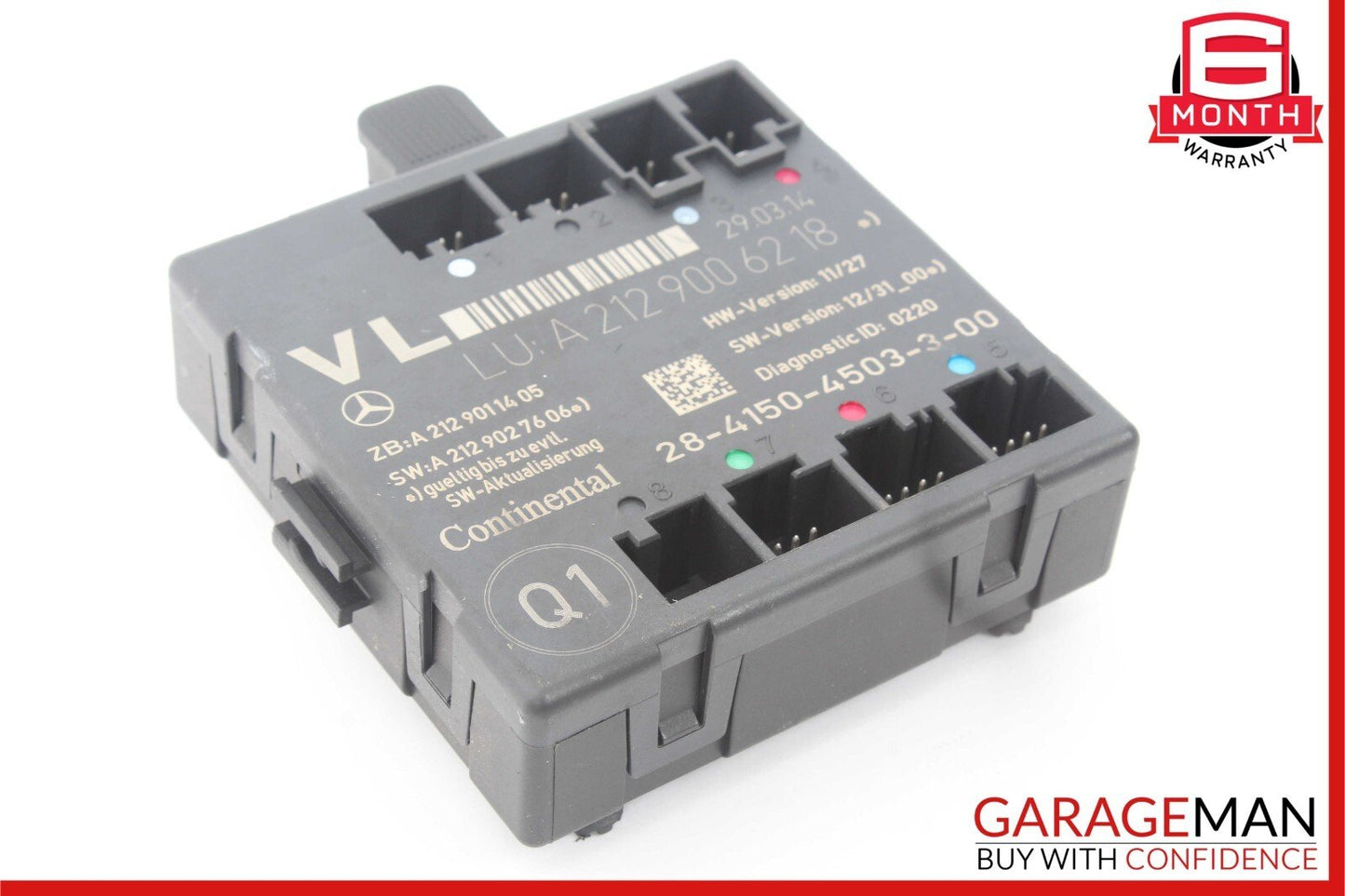 08-14 Mercedes W204 C300 C250 C350 Front Left Side Door Control Module Unit OEM