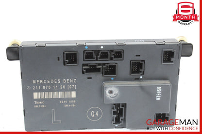 03-09 Mercedes W211 E350 E500 E55 AMG Front Left Side Door Control Module Unit