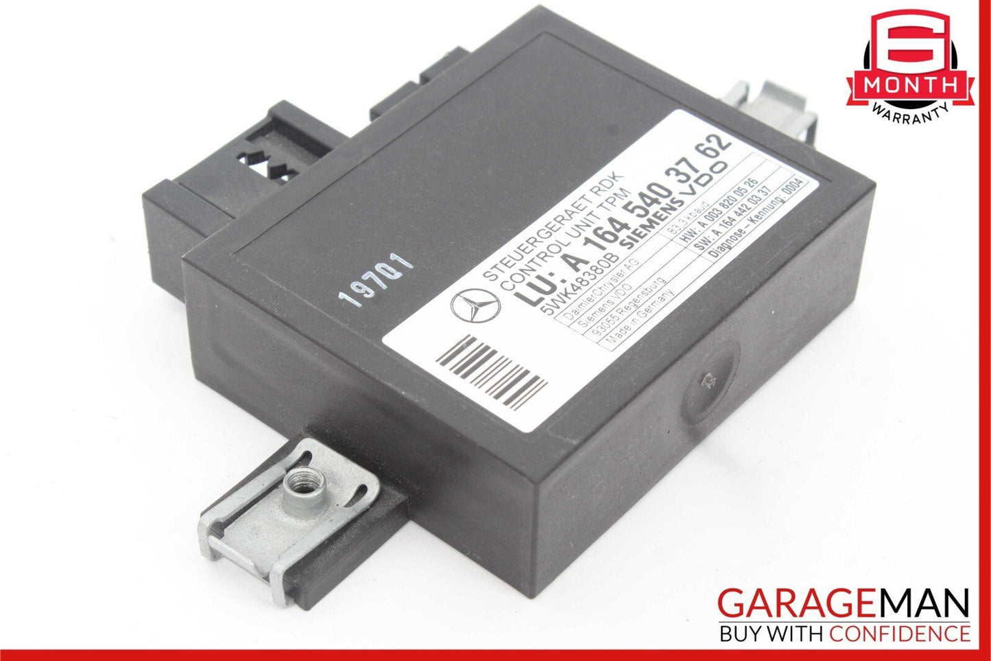 06-13 Mercedes W211 E350 ML350 R350 TPMS Tire Pressure Control Module Unit OEM