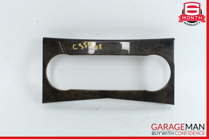08-11 Mercedes W204 C350 A/C Climate Control Switch Trim Bezel Wood OEM