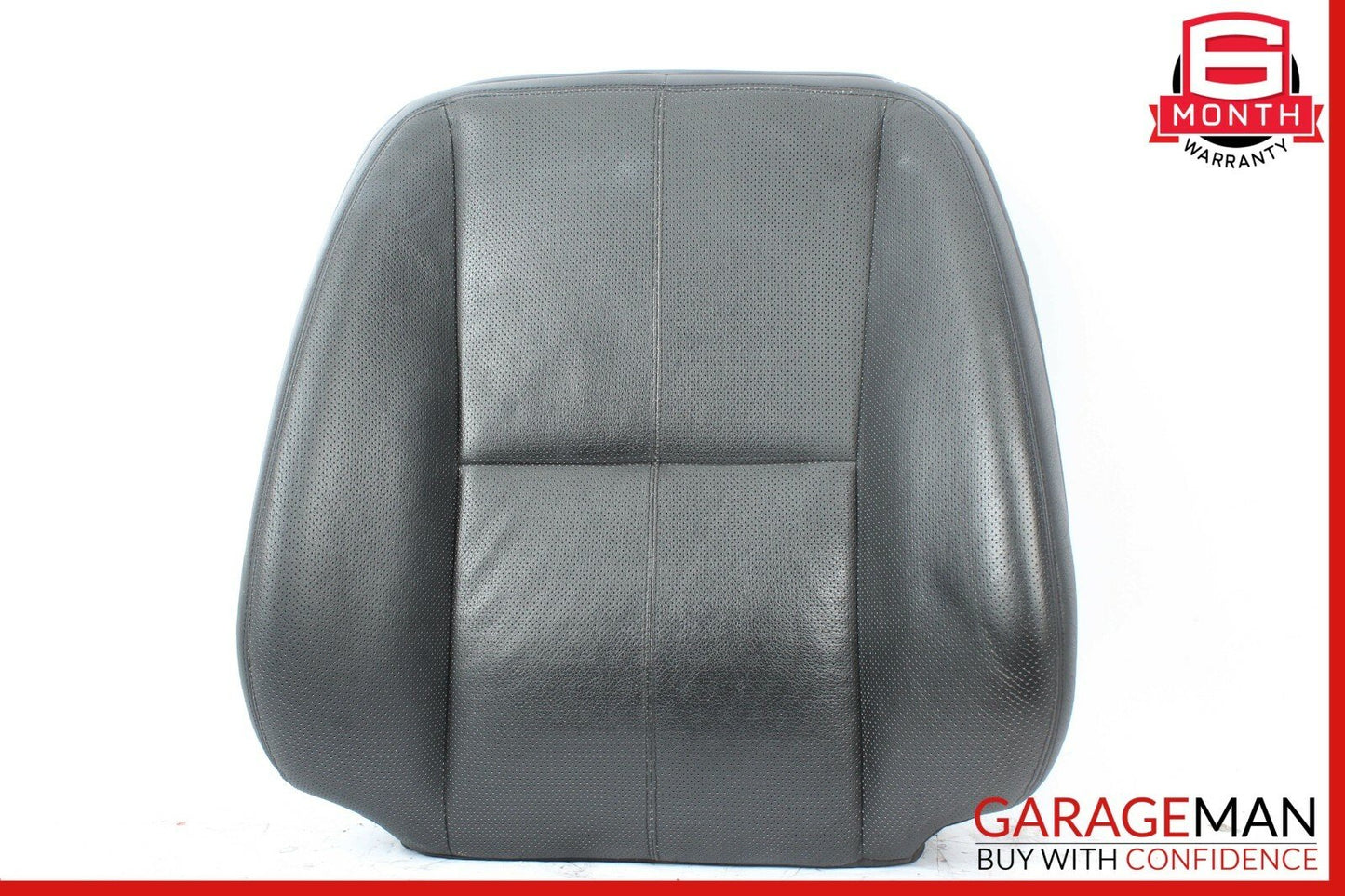 07-09 Mercedes W221 S550 Front Left / Right Top Upper Seat Cushion Cover Black