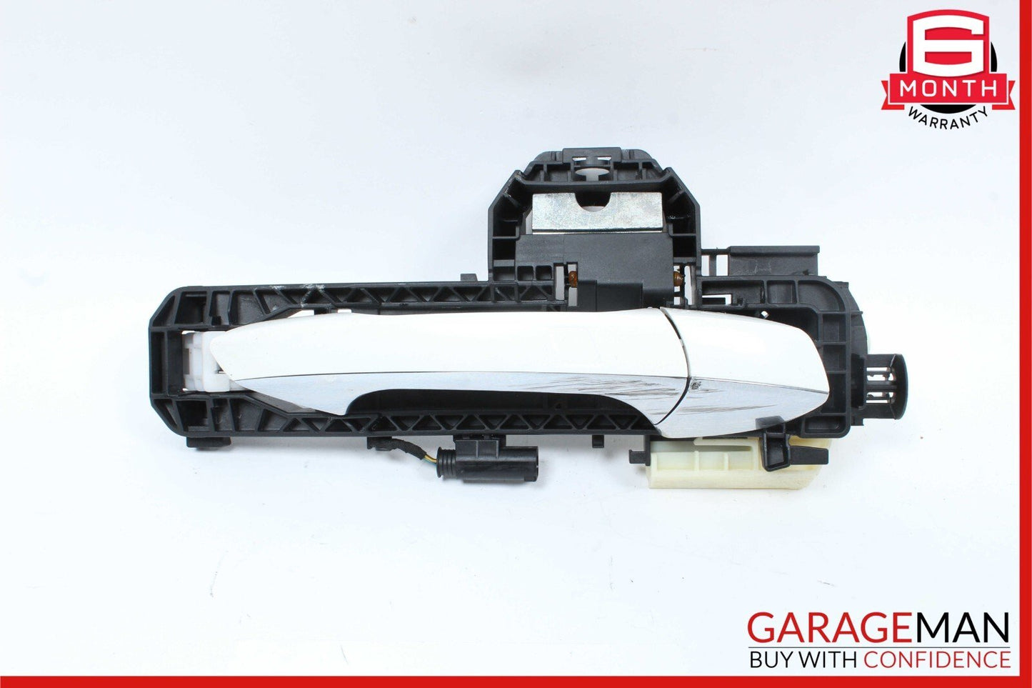 14-16 Mercedes W212 E350 E550 Rear / Front Right Side Exterior Door Handle White