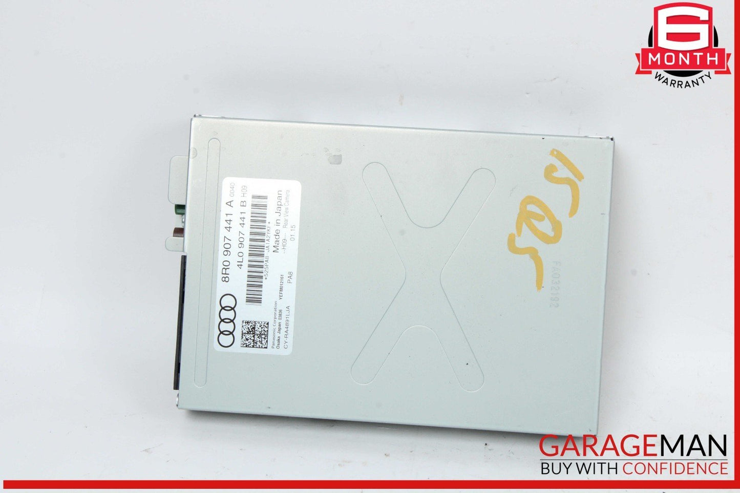 09-17 Audi Q5 SQ5 Rear View Camera Computer Control Module Unit 8R0907441A OEM
