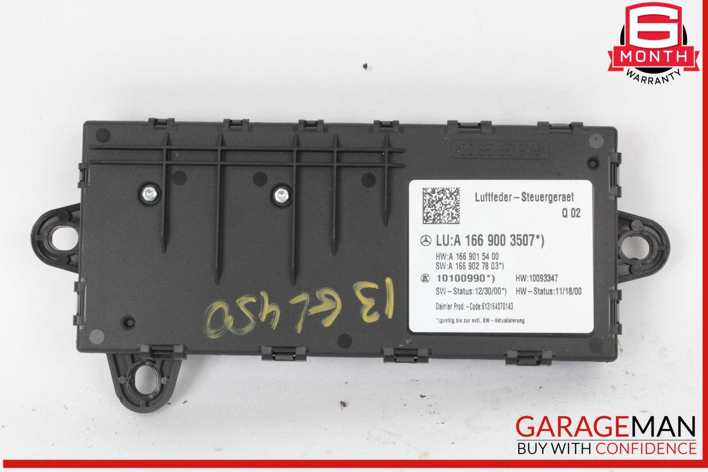 12-19 Mercedes X166 GL450 Airmatic Air Suspension Control Module Unit OEM