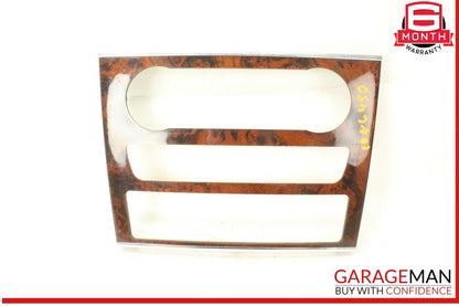 06-12 Mercedes X164 GL450 Center Console Control Trim Panel Wood Bezel OEM
