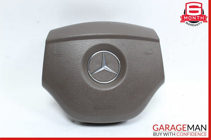 06-08 Mercedes X164 GL320 GL450 ML350 R350 Steering Wheel Airbag Leather Brown