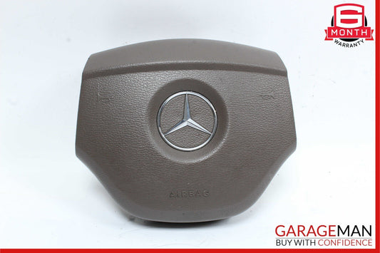 06-08 Mercedes X164 GL320 GL450 ML350 R350 Steering Wheel Airbag Leather Brown