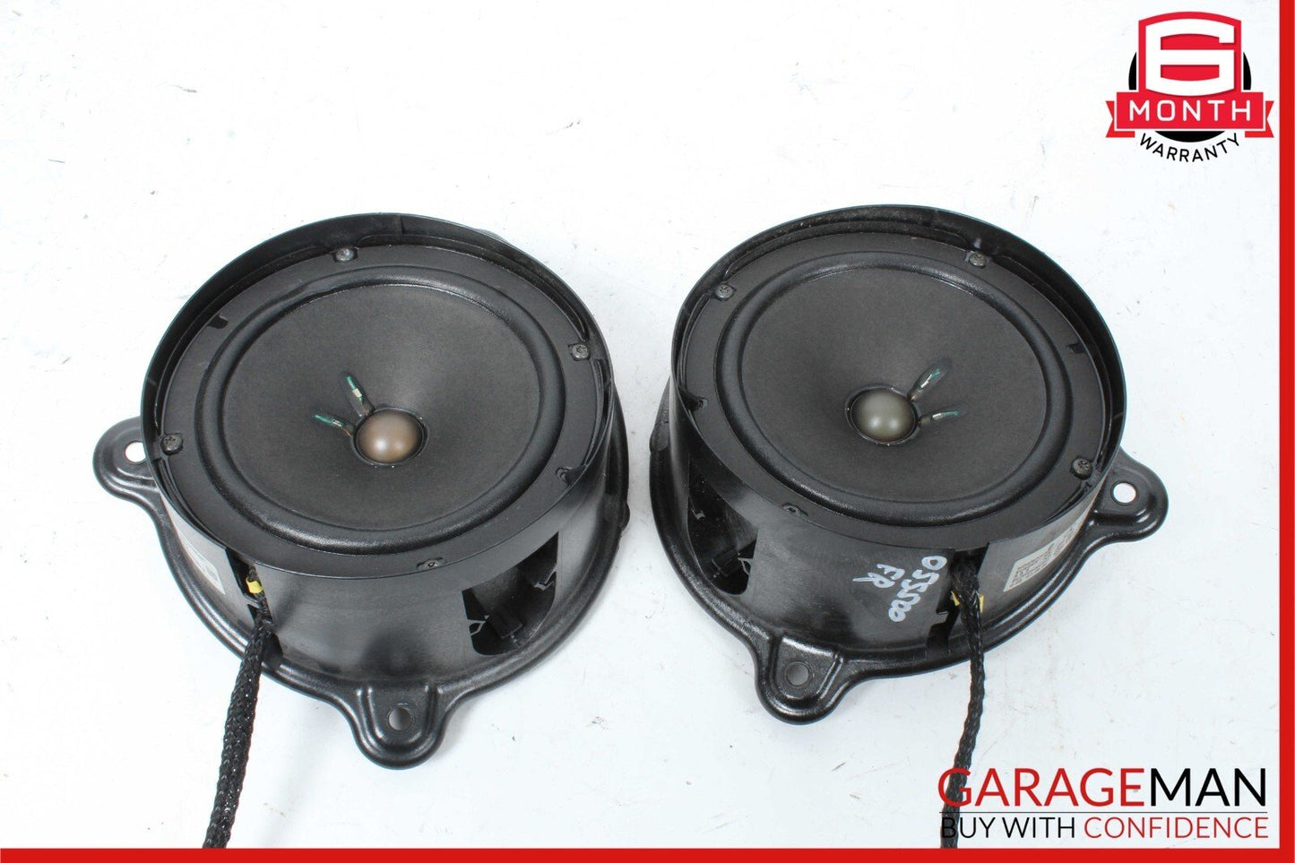 00-06 Mercedes W220 S500 Front Left & Right Side Door Sound Speaker Speakers Set