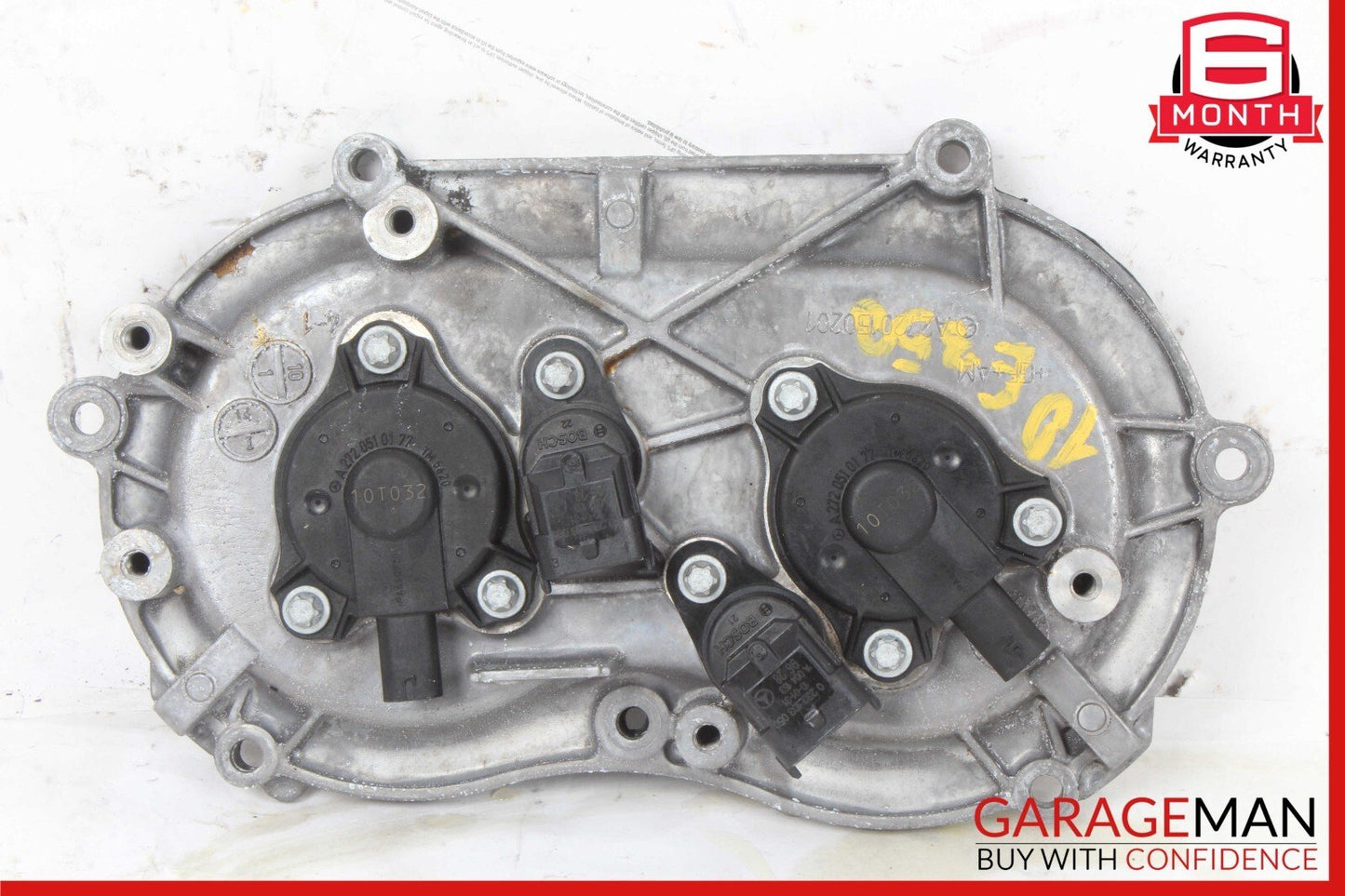 Mercedes W212 E350 GL550 Front Left Side Engine Timing Chain Cover Plate OEM