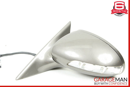 06-08 Mercedes W219 CLS500 Front Left Driver Side Mirror Door Rear View Grey OEM