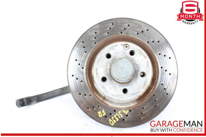 03-12 Mercedes R230 SL550 Front Right Side Spindle Knuckle w/ Disc Rotor OEM