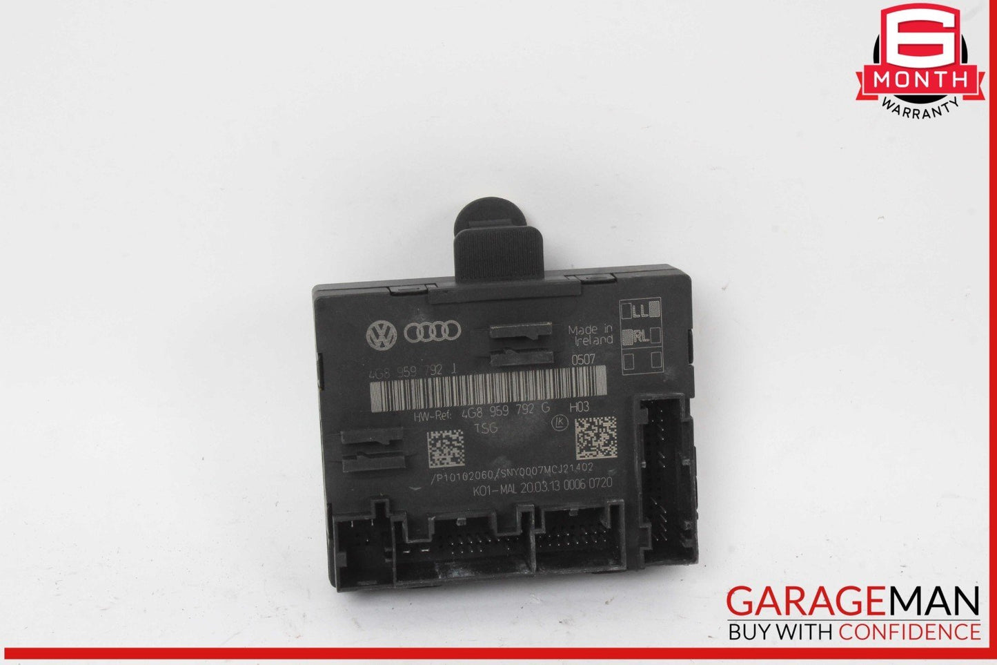 12-18 Audi A6 A7 Front Right Passenger Side Door Control Module Unit 4G8959792J