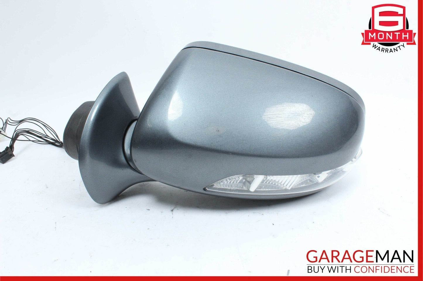 07-09 Mercedes W211 E350 E500 Front Left Side Mirror Door Rear View Flintgray