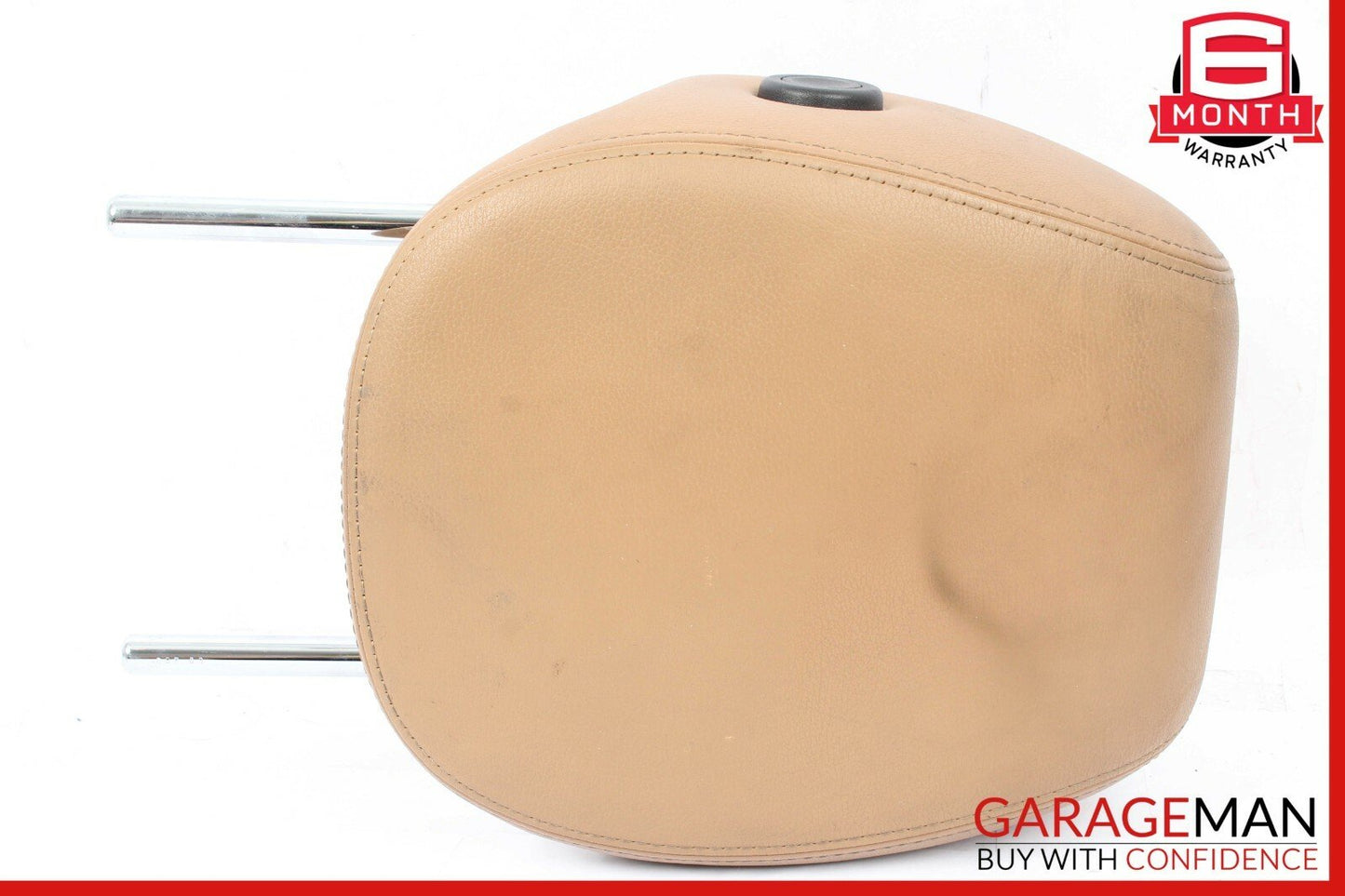 03-10 Porsche Cayenne 955 957 Rear Right Seat Headrest Head Rest Sand Beige OEM