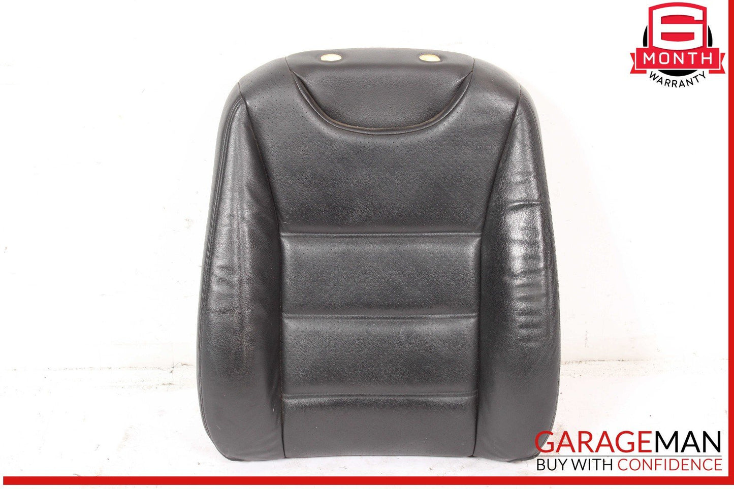 03-10 Porsche Cayenne 955 Front Right Side Top Upper Seat Cushion Cover Black