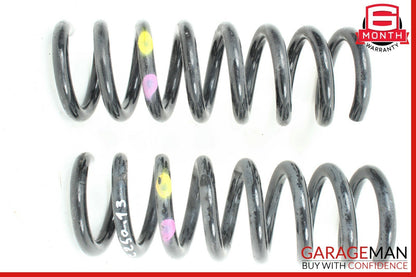 08-14 Mercedes W204 C250 Rear Left & Right Shock Absorber Coil Spring Set OEM