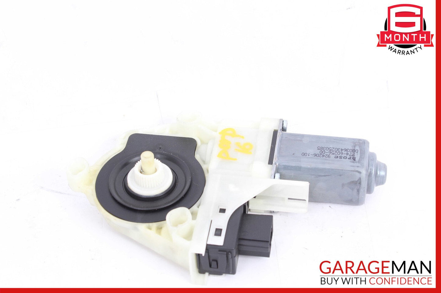 10-16 Porsche Panamera 970 Rear Right Door Window Regulator Motor OEM