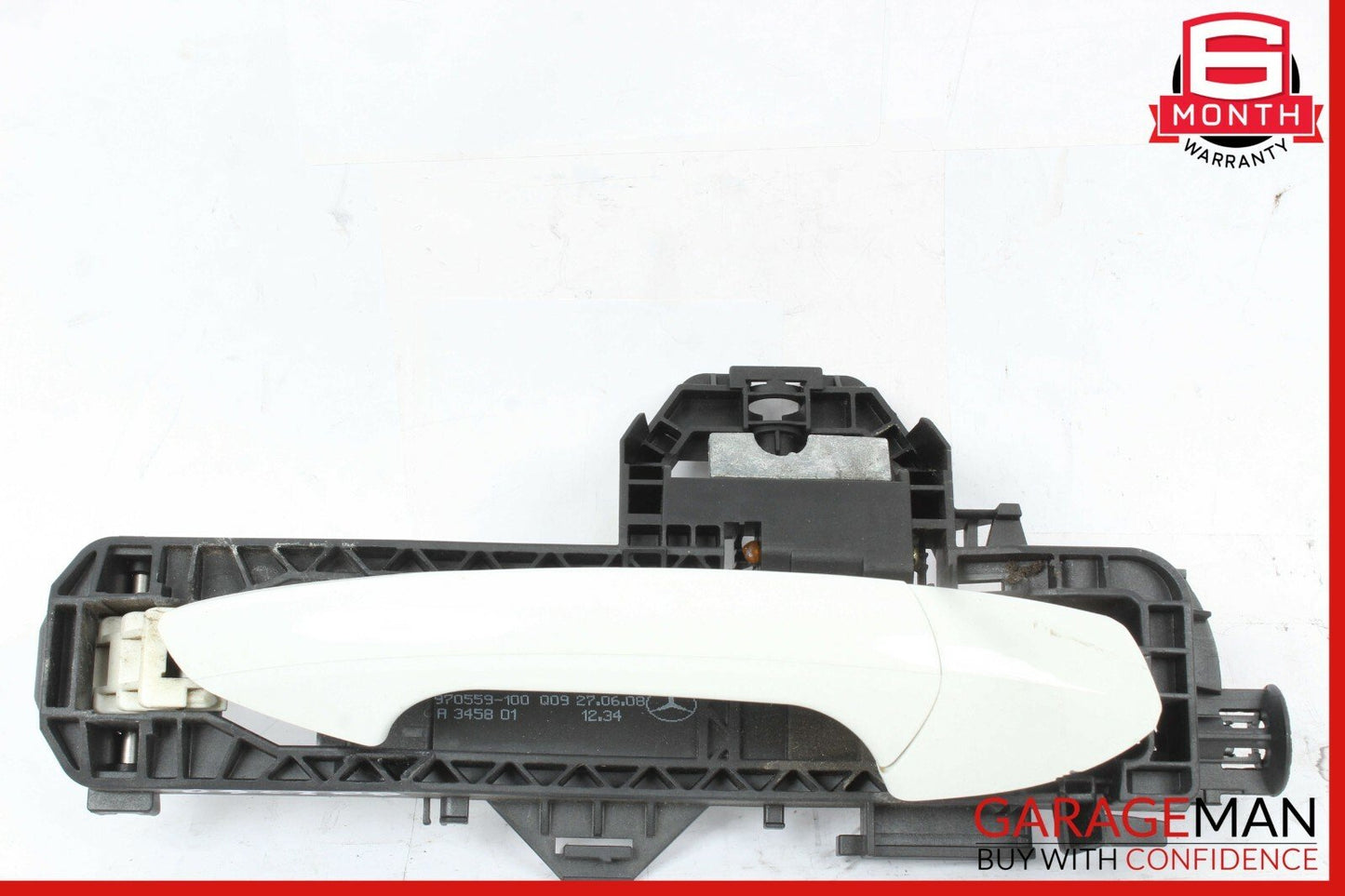 08-11 Mercedes W204 C350 Right Side Exterior Door Handle Front or Rear White