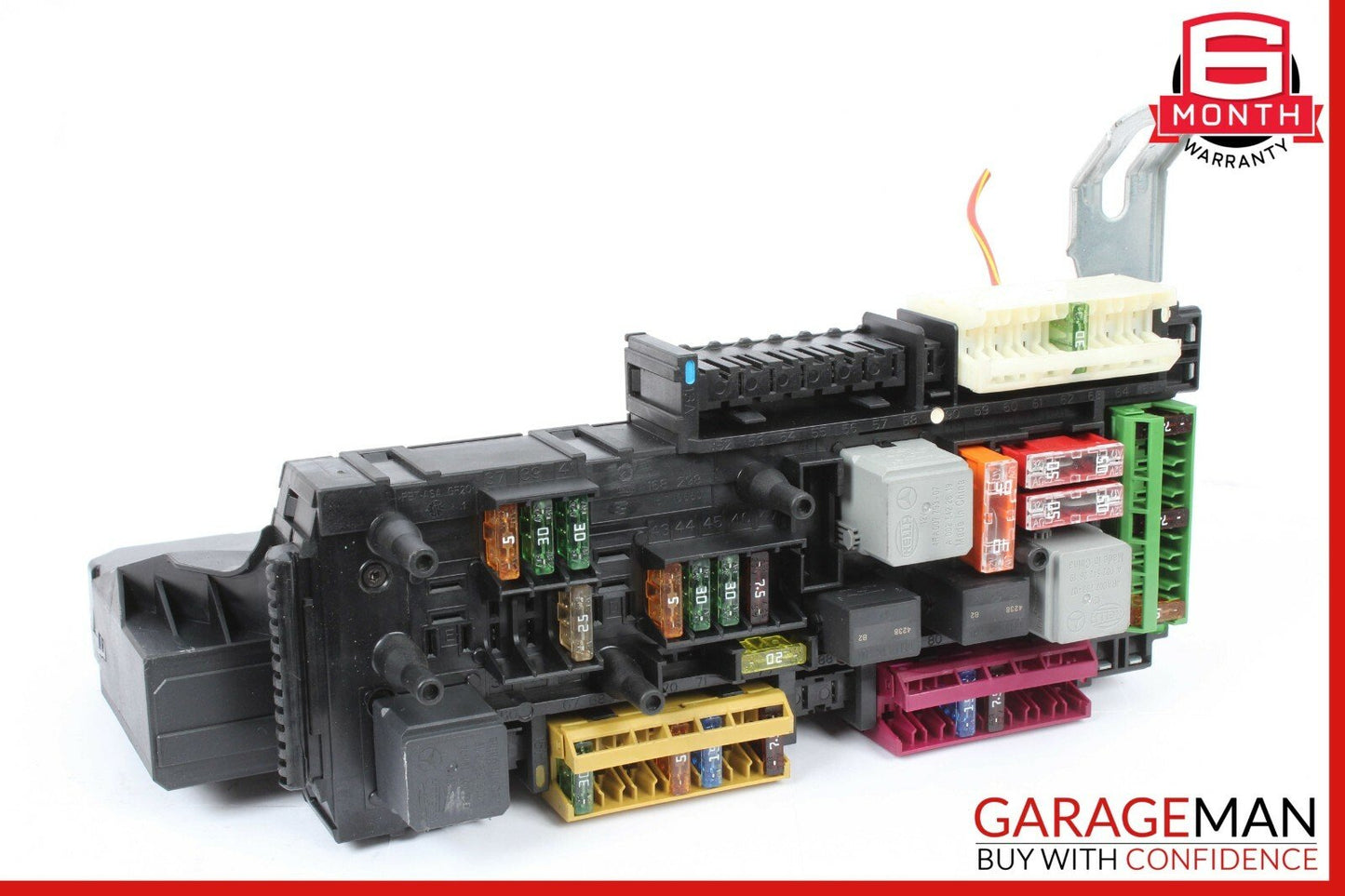 12-14 Mercedes W204 C250 C300 C350 Rear SAM Relay Fuse Box Assembly OEM