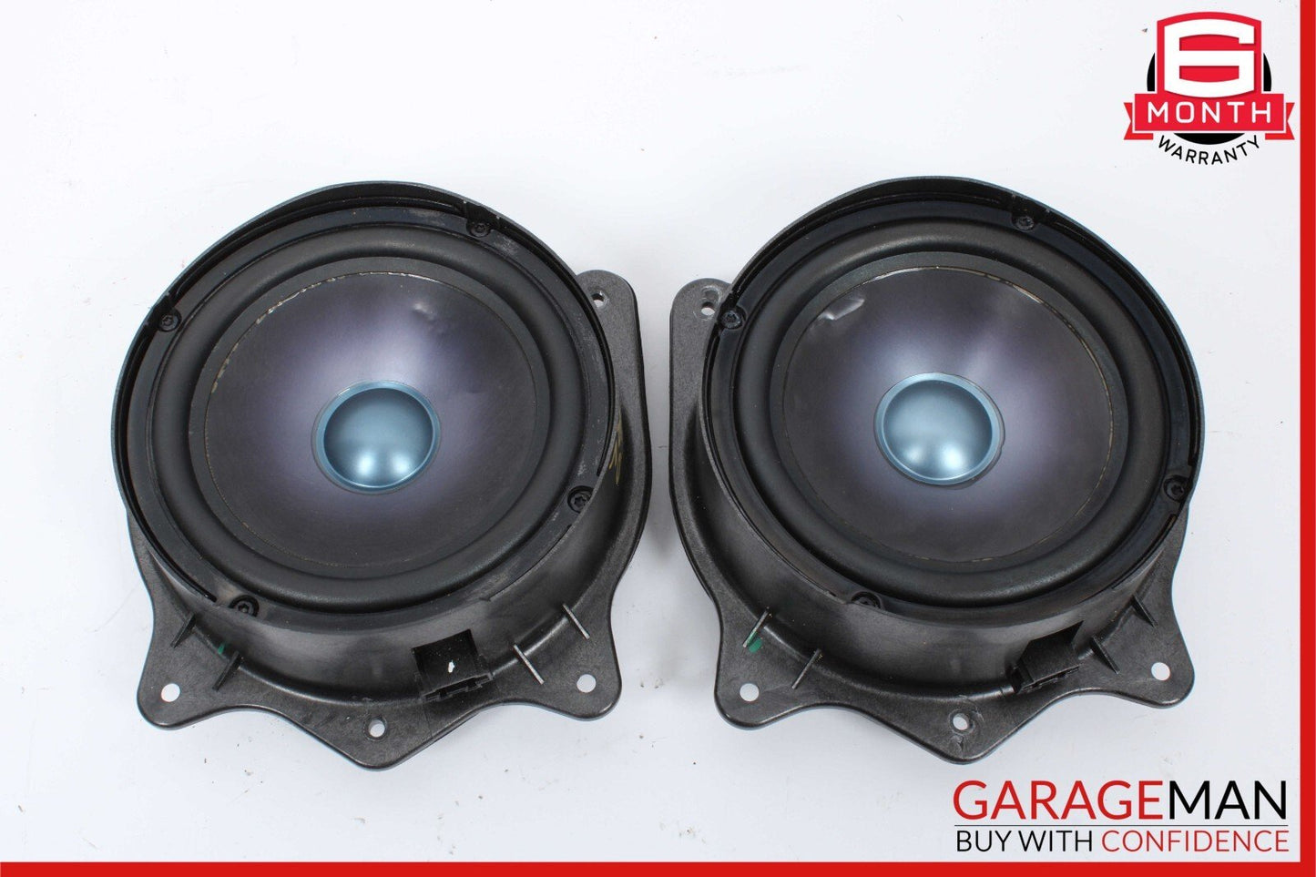 07-09 Mercedes W221 S550 Rear Left & Right Door Audio Sound Speaker Set of 2 OEM