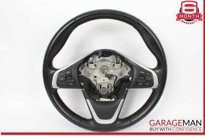 18-22 BMW X1 Front Left Driver Side Steering Wheel w/ Switch Buttons 6877516 OEM