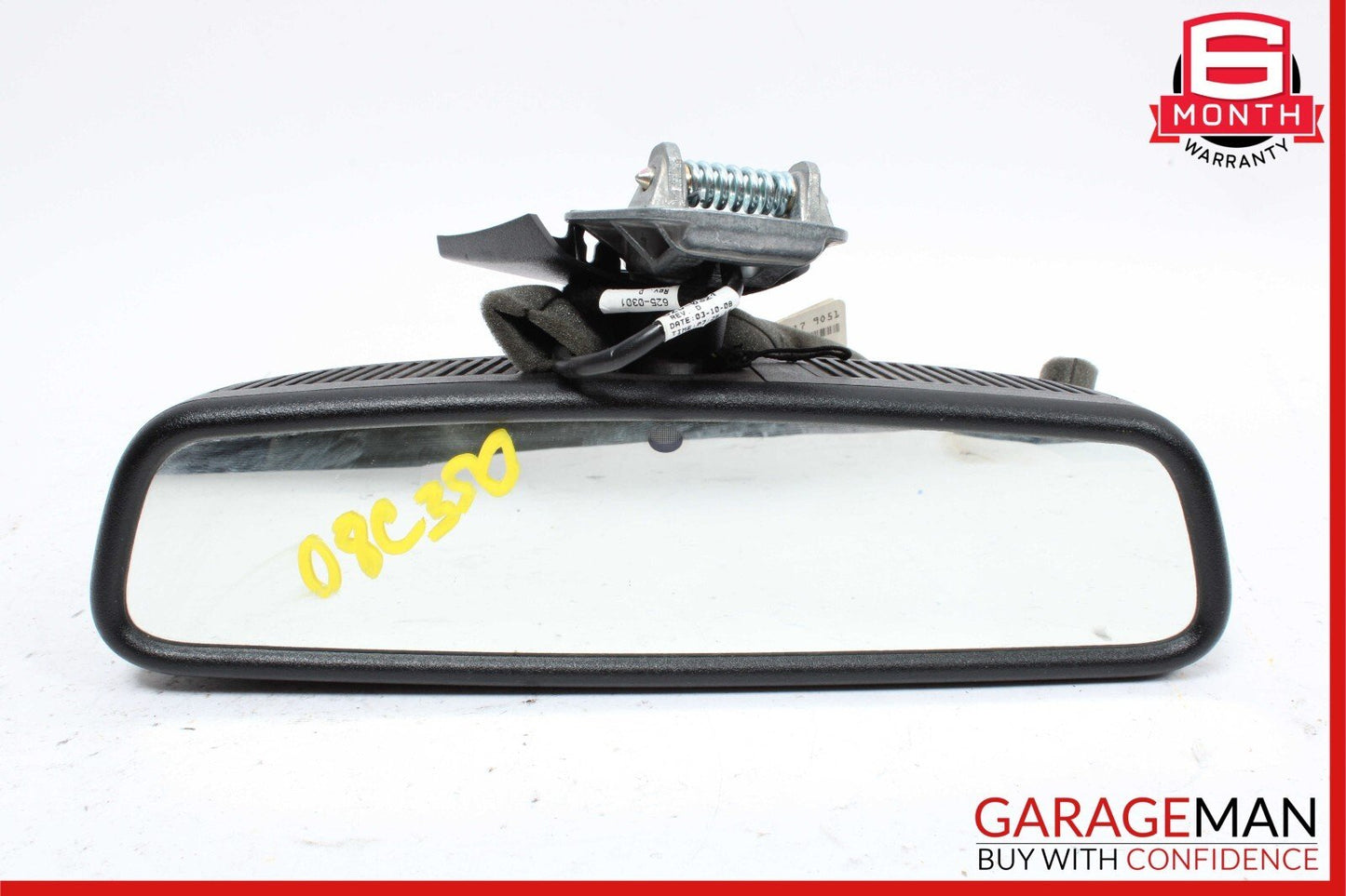 08-11 Mercedes W204 C300 C350 C63 Front Top Upper Rear View Mirror Cover Assy