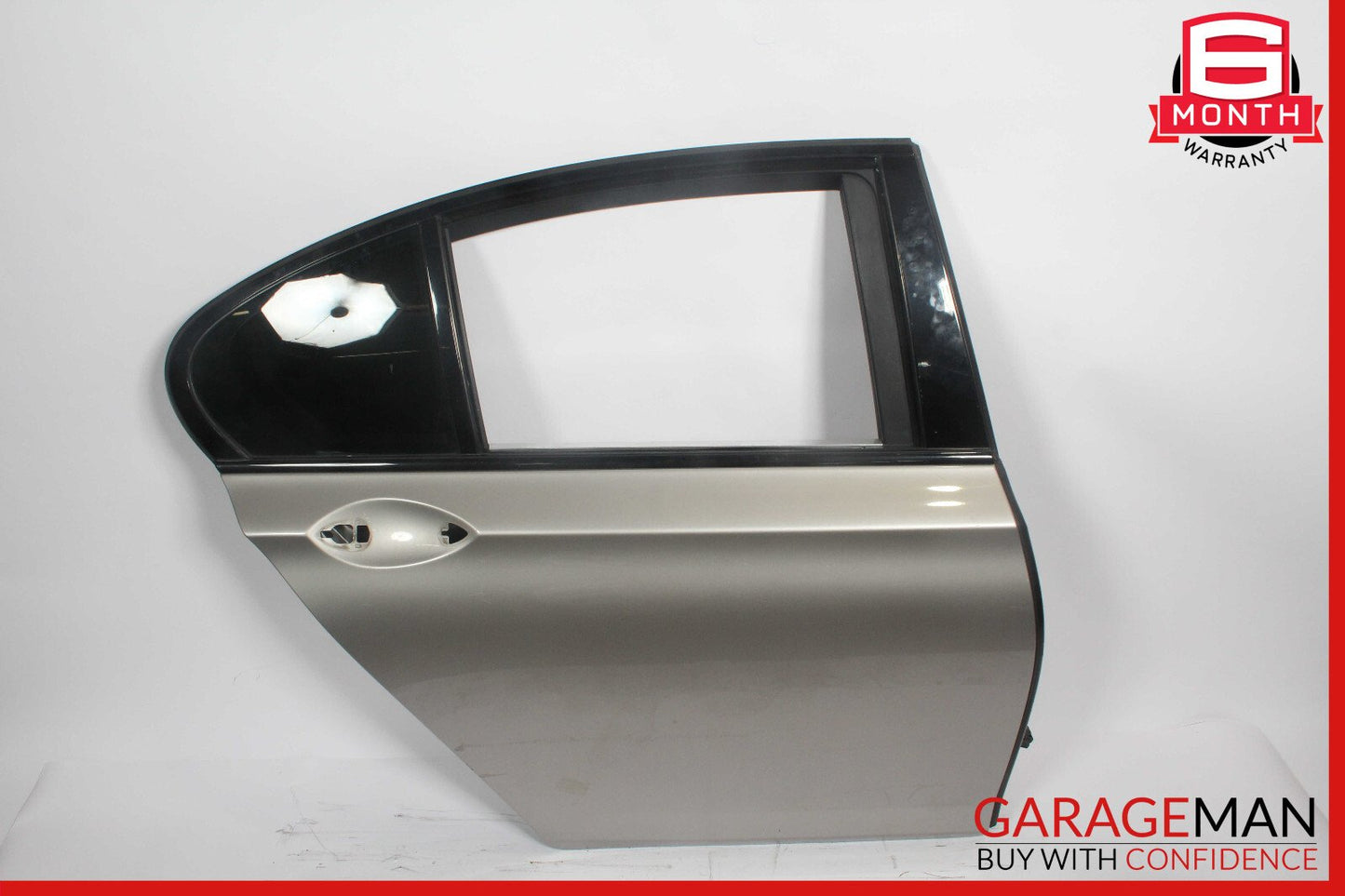 09-15 BMW 750i 750Li Rear Right Exterior Door Shell Panel Silver OEM