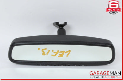 13-17 Nissan Leaf Front Upper Interior Windshield Rear View Mirror Black OEM