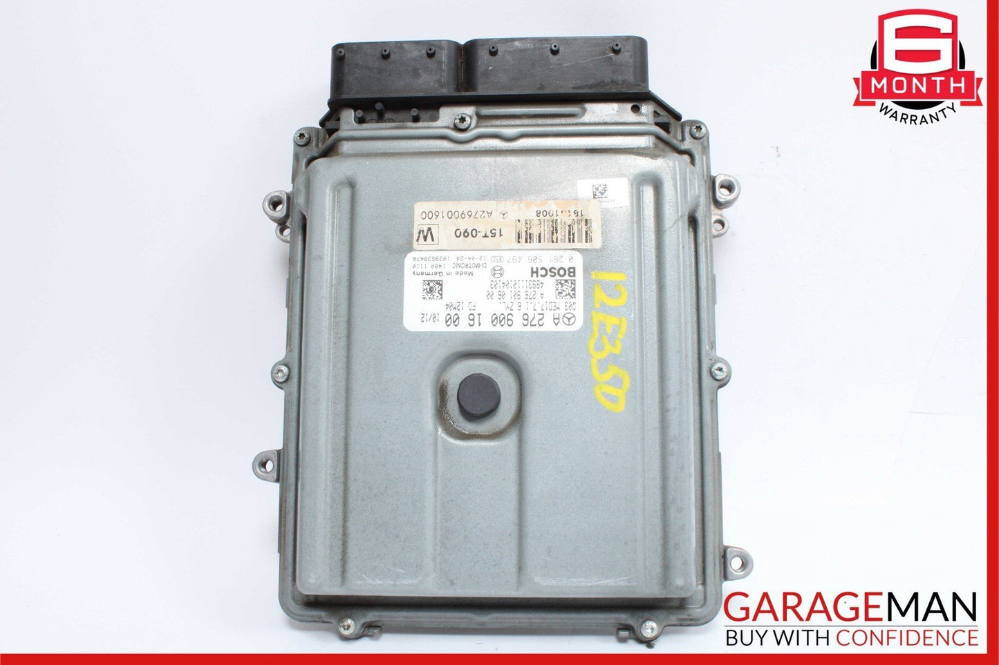 12-15 Mercedes W204 C350 GLK350 E350 ECU ECM Engine Control Module Unit
