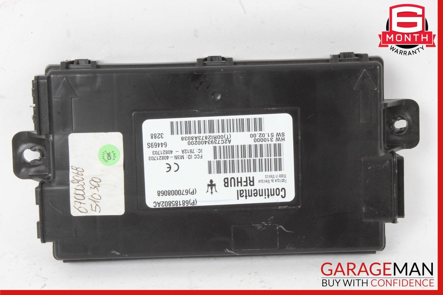 14-17 Maserati Ghibli Passive Entry Hub Control Module ECU OEM