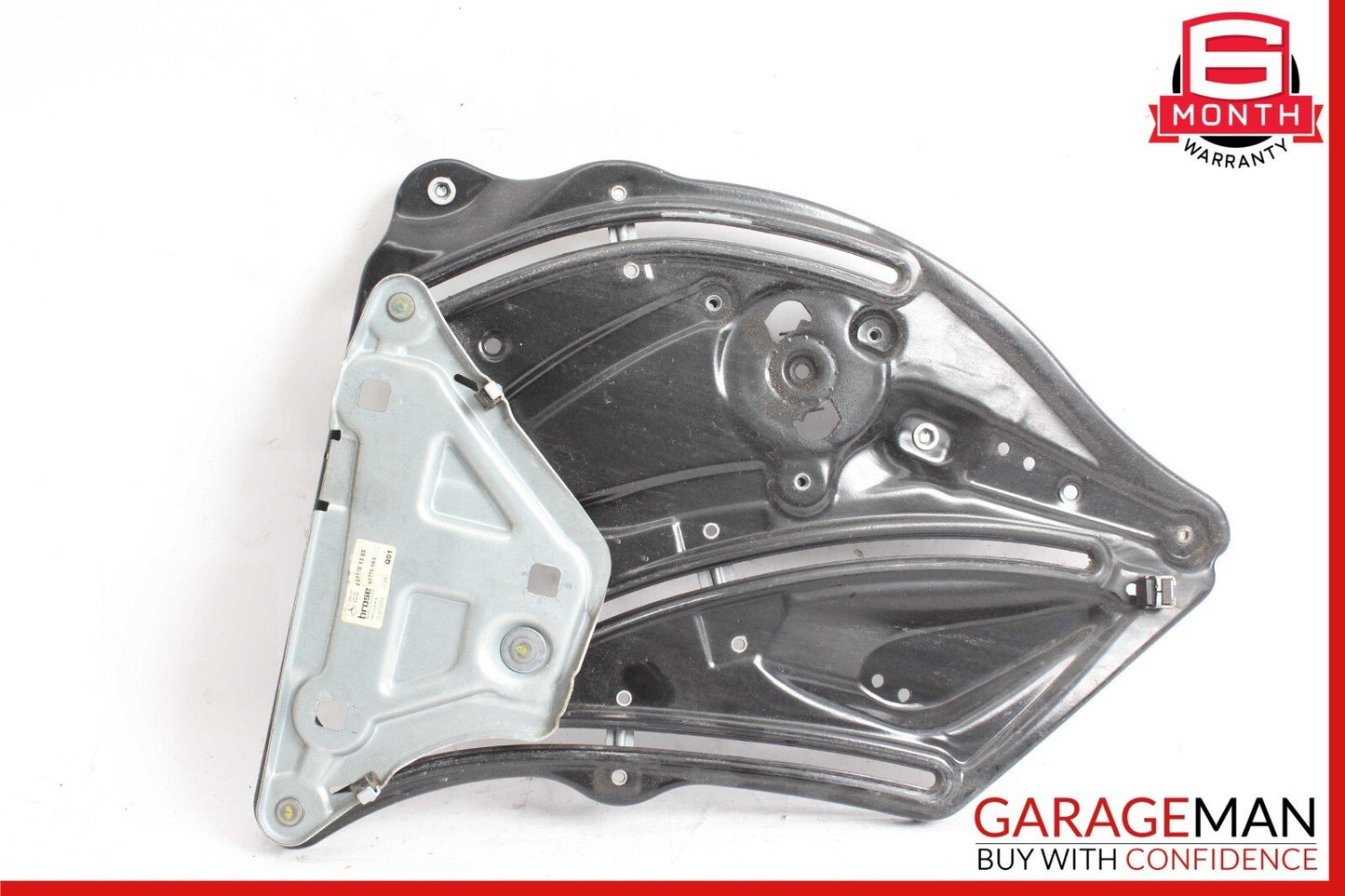 10-17 Mercedes W207 E350 Rear Left Door Window Regulator Frame w/o Motor OEM