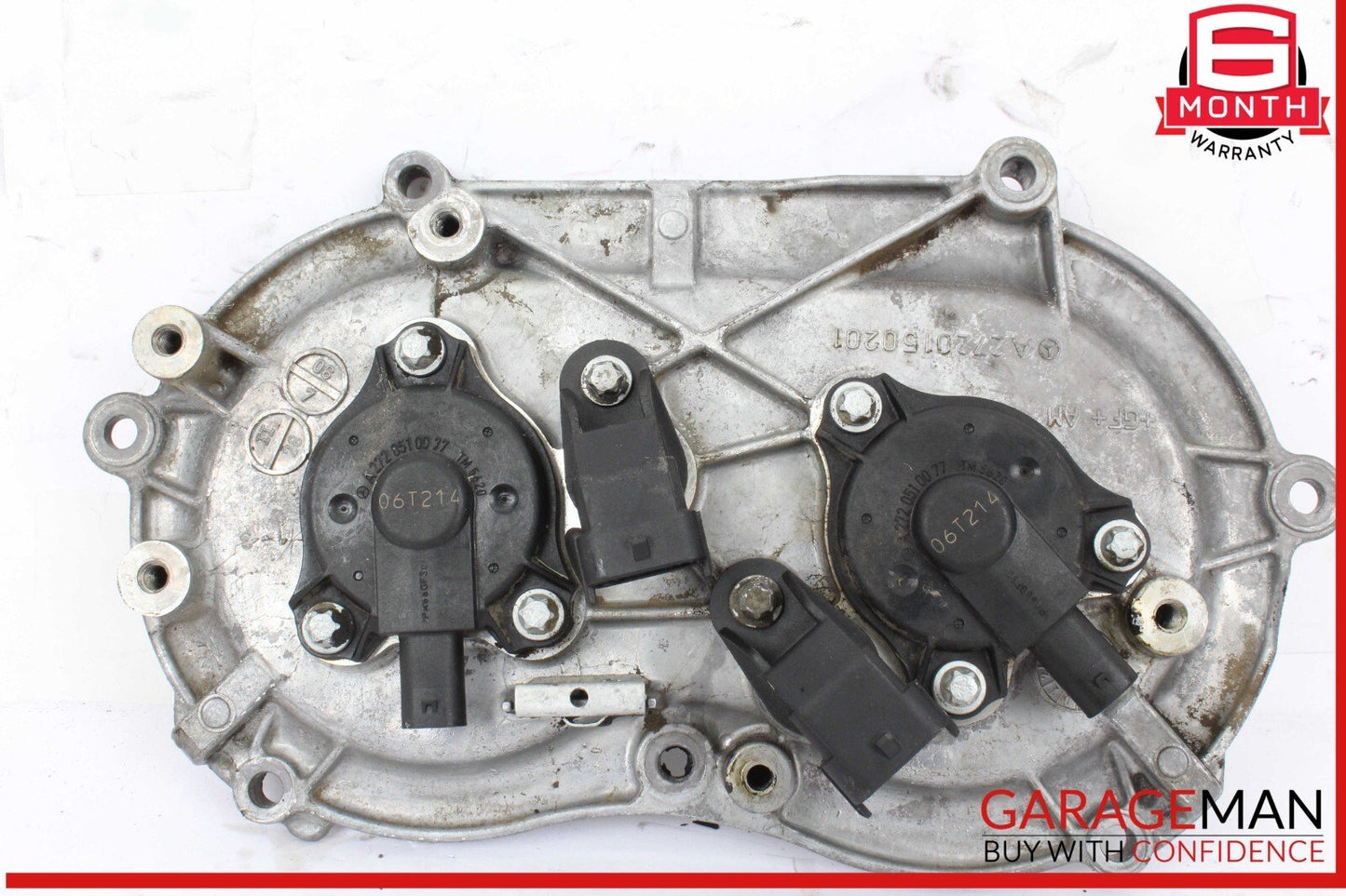 05-13 Mercedes W203 C230 E550 Front Left Side Engine Timing Chain Cover Plate