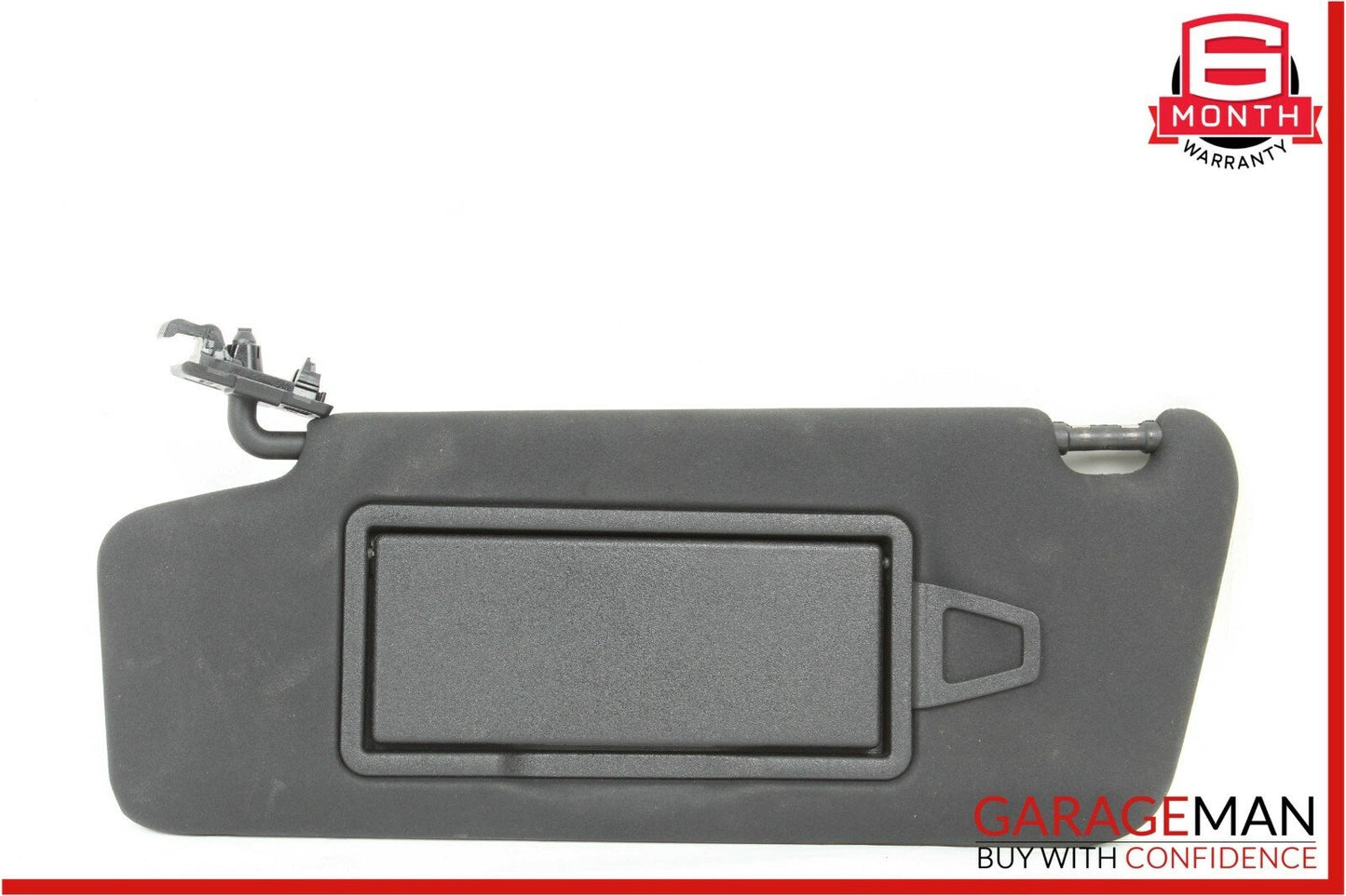 08-14 Mercedes W204 C250 C300 Front Left Side Sun Visor Sunvisor Shade Black OEM