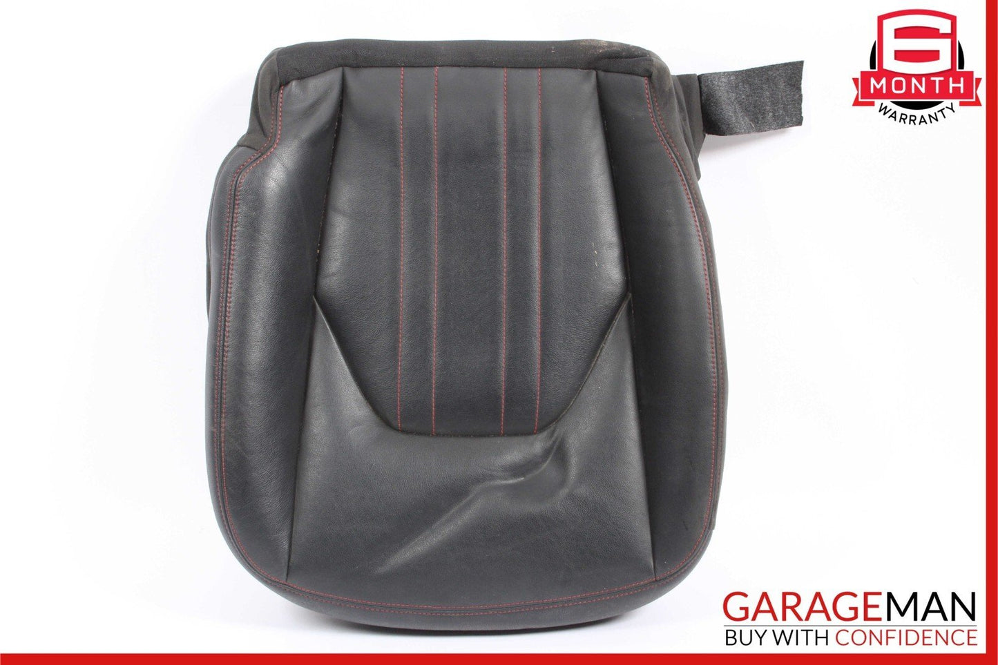 14-17 Maserati Ghibli Front Right Side Lower Bottom Seat Cushion Cover Black OEM