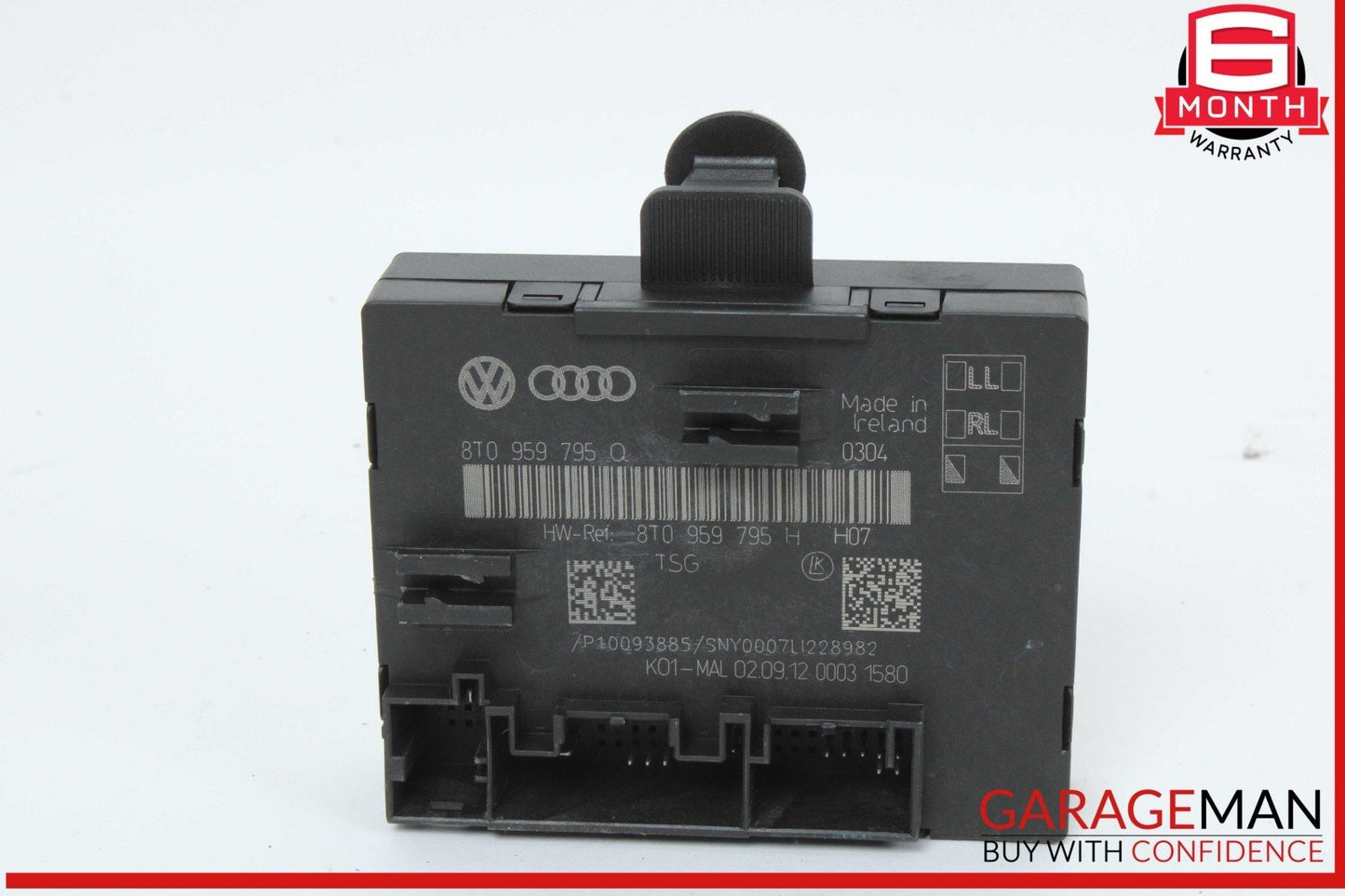 13-16 Audi A4 Rear Left or Right Side Door Control Module Unit 8T0959795Q OEM