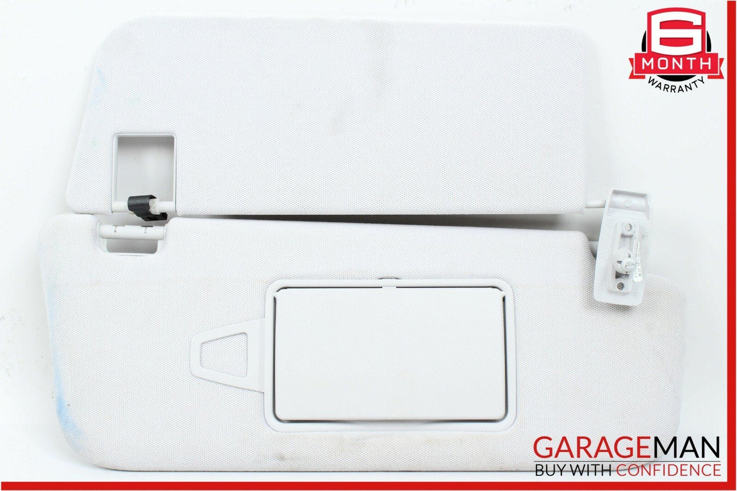07-09 Mercedes W211 E350 Front Right Sunvisor Sun Visor Shade Cover Suede Grey