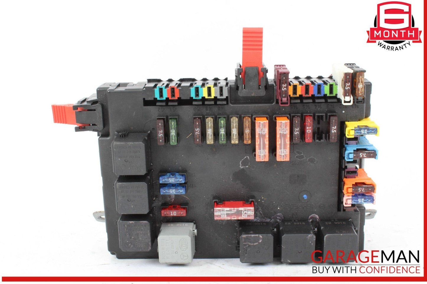 10-13 Mercedes W221 S400 Hybrid S550 S63 AMG Rear Sam Fuse Relay Box Control Module