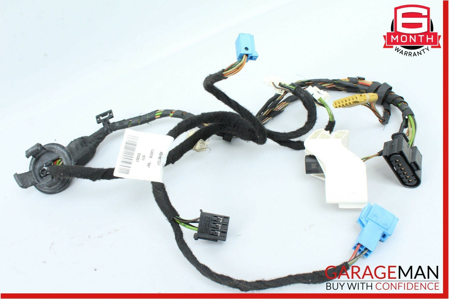 07-13 Mercedes W221 S550 S400 Rear Left Side Door Harness Wire Wiring Assembly