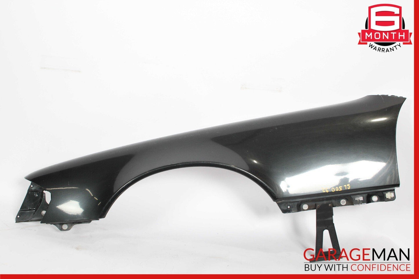 90-02 Mercedes R129 500SEL SL500 Front Left Side Wing Fender Panel Cover Black