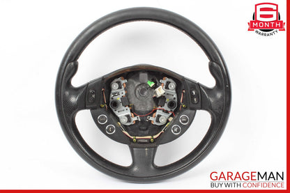 03-08 Maserati Quattroporte M139 Steering Wheel Black OEM