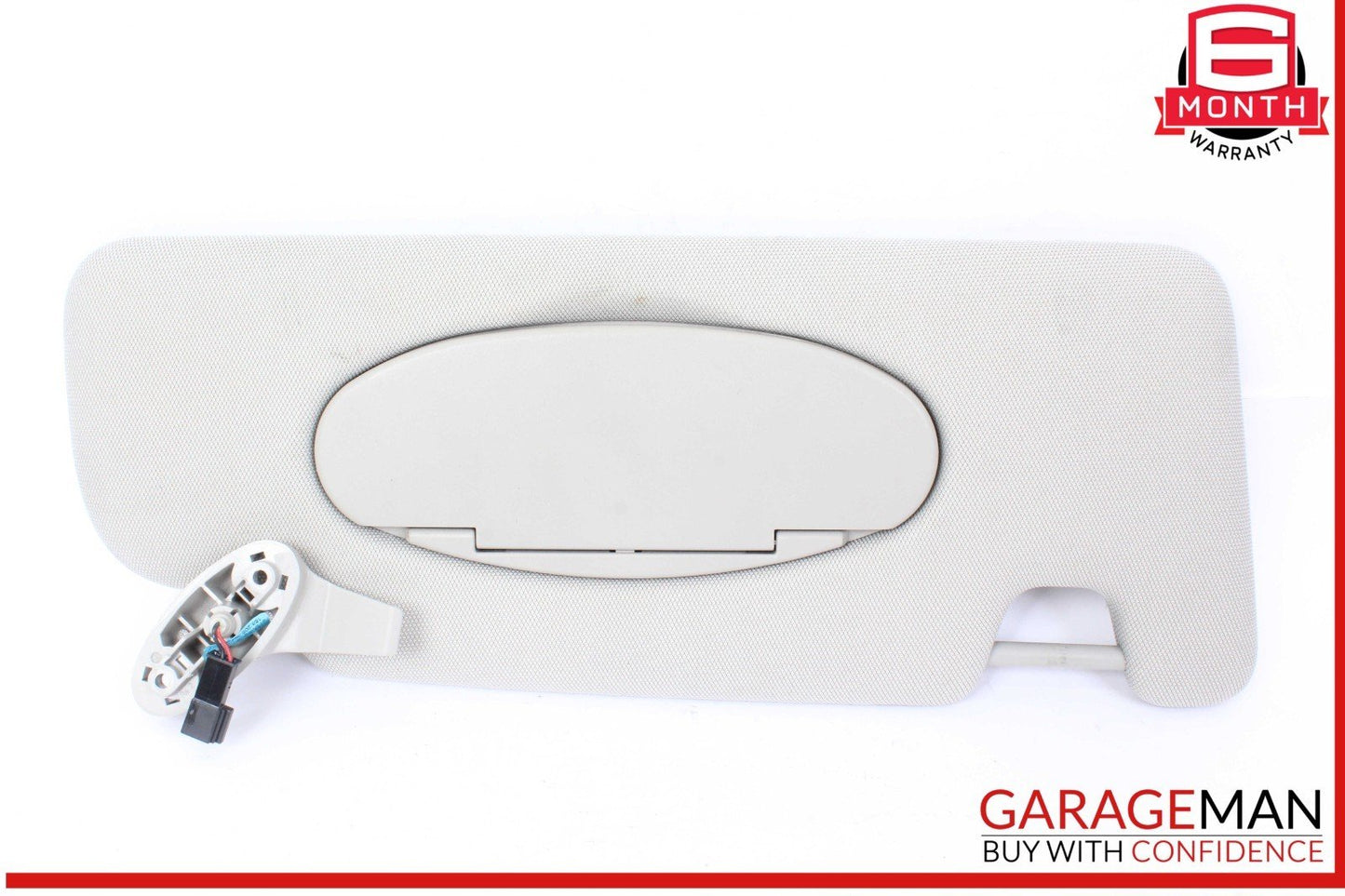 14-21 BMW i3 I01 Hybrid Front Right Passenger Side Sun Visor Sunvisor Gray OEM